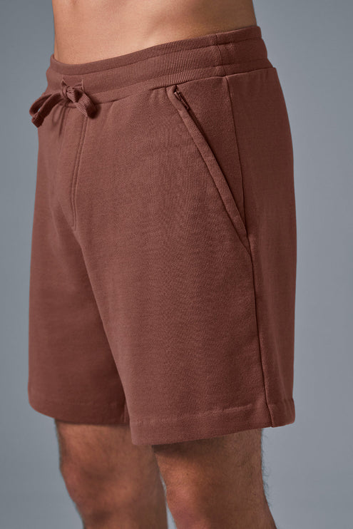 alo Men's Chill Short - Chestnut