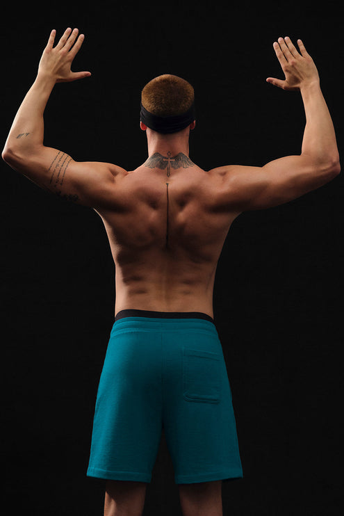 alo Men's Chill Short - Oceanic Teal