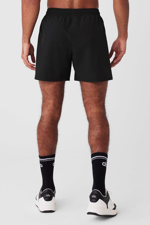 alo Men's 7" Circuit Short - Black
