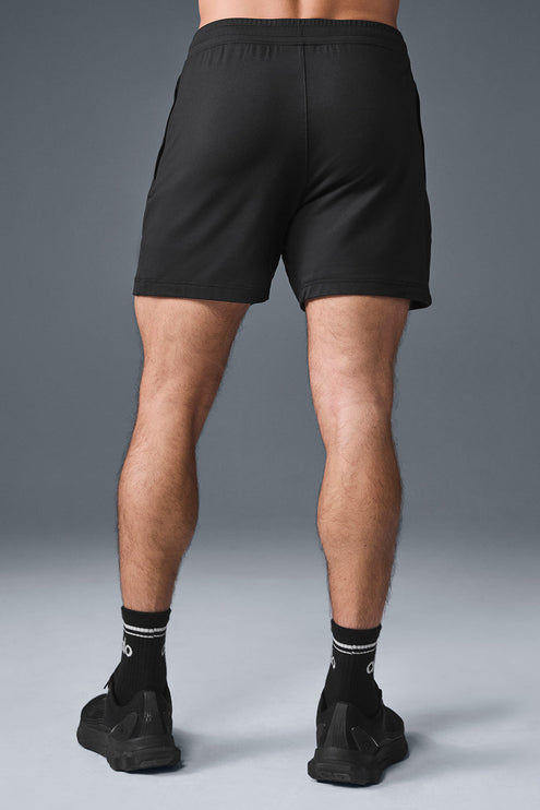 alo Men's 7" Conquer React Performance Short - Black