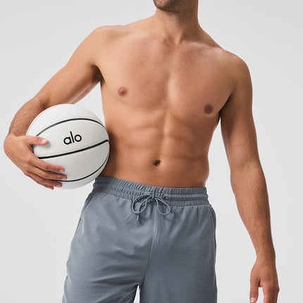 alo Men's 9" Traction Arena Short - Steel Grey