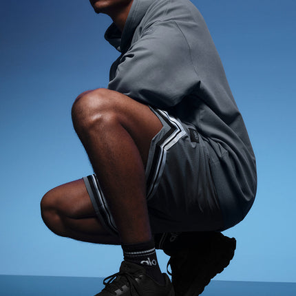 alo Men's 9" Traction Arena Short - Steel Grey