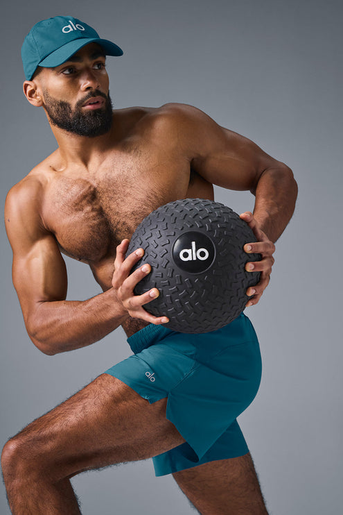 alo Men's 5" Adapt Running Short - Oceanic Teal