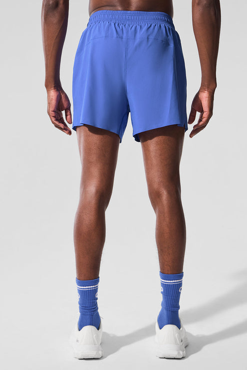 alo Men's 5" Adapt Running Short - Marathon Blue