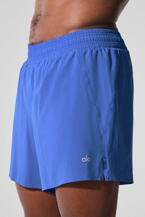 alo Men's 5" Adapt Running Short - Marathon Blue