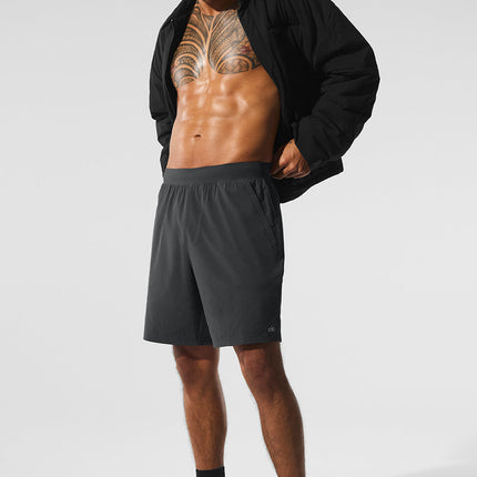 alo Men's 7" Repetition Short - Anthracite