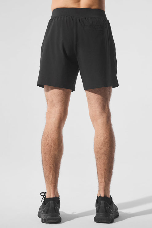 alo Men's 5" Repetition Short - Black