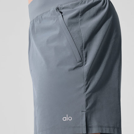 alo Men's 5" Repetition Short - Steel Grey