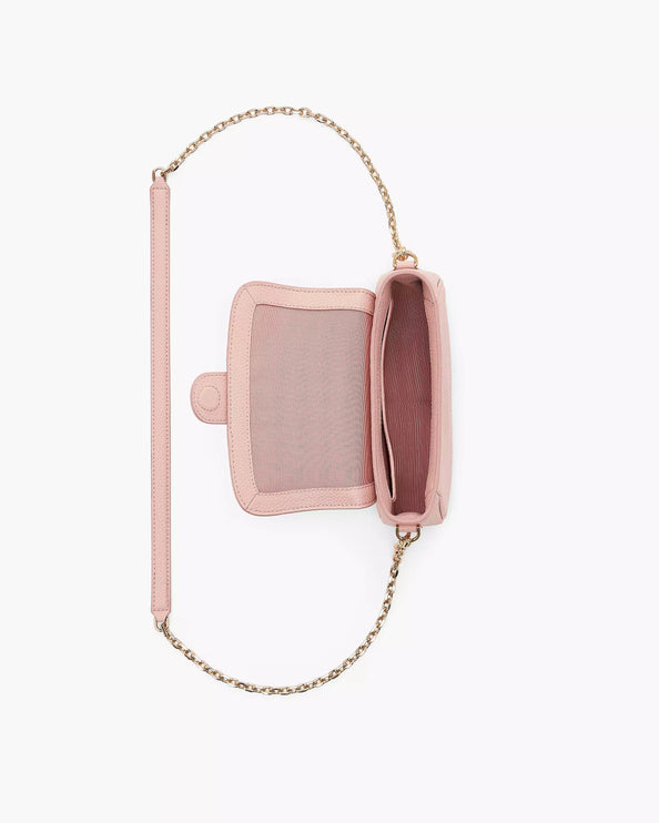Marc Jacobs Women's The Pebble Clover Shoulder Bag Rose