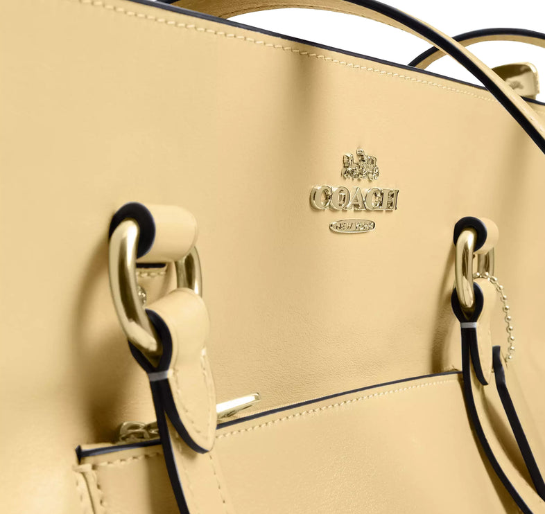 Coach Women's Station Tote Bag Gold/Vanilla