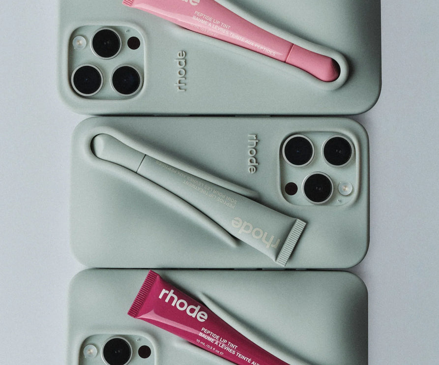 rhode lip case iPhone 14/15 Grey - Hemen Kargoda