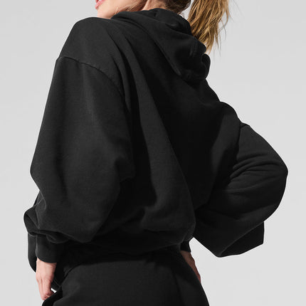 alo Women's Accolade Hoodie Black