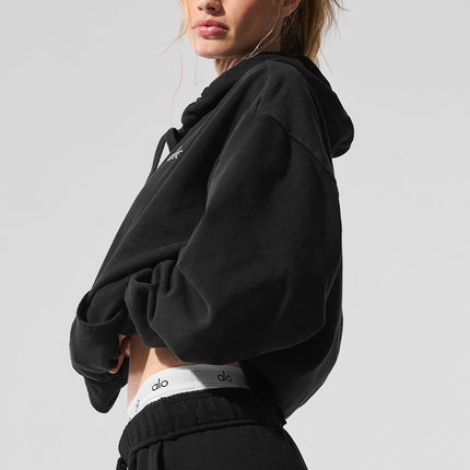 alo Women's Accolade Hoodie Black