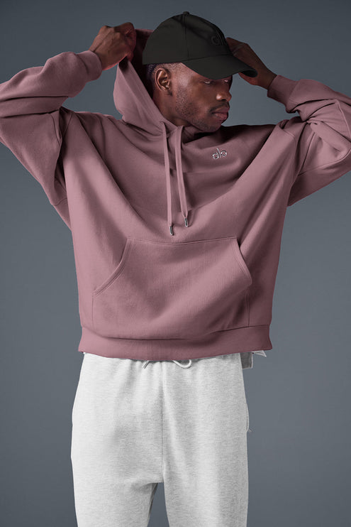 alo Men's Accolade Hoodie - Smoky Quartz