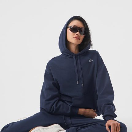 alo Women's Accolade Hoodie Navy