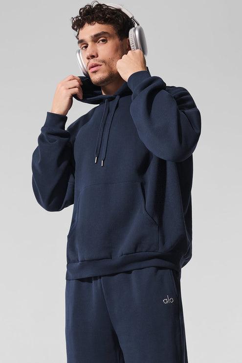 alo Men's Accolade Hoodie - Navy