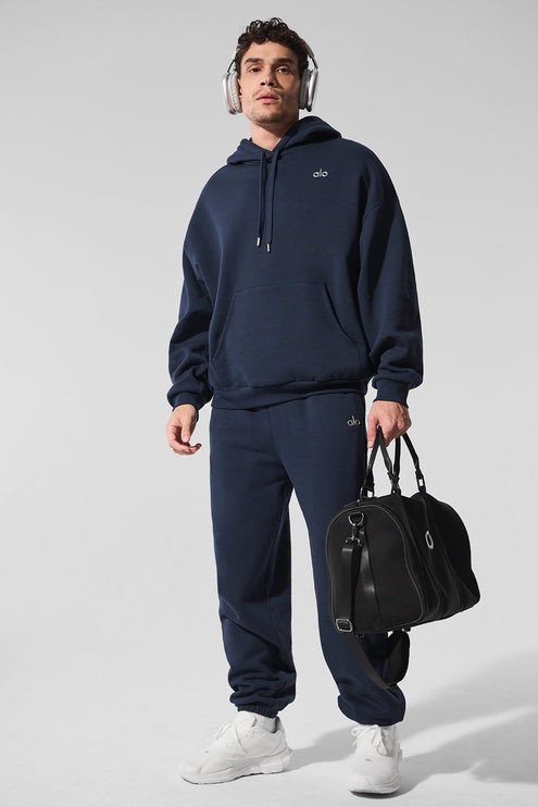 alo Men's Accolade Hoodie - Navy