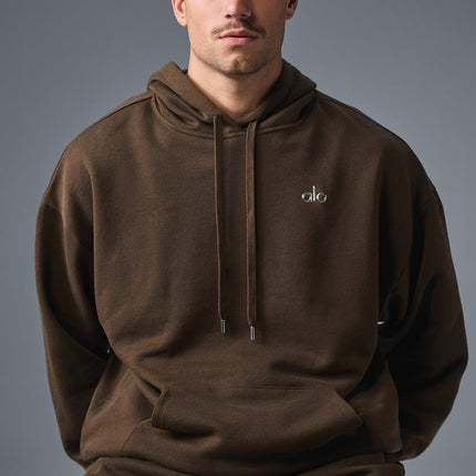 alo Men's Accolade Hoodie - Espresso
