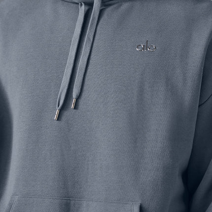 alo Men's Accolade Hoodie - Steel Grey