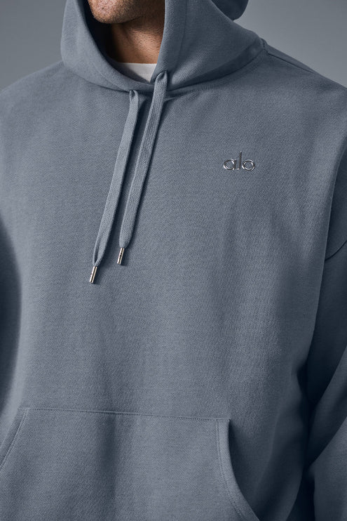 alo Men's Accolade Hoodie - Steel Grey