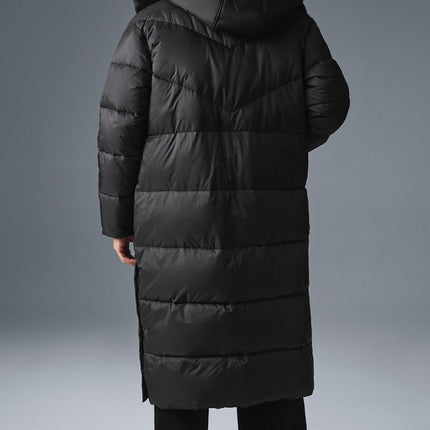 alo Men's Gold Rush Puffer Trench - Black