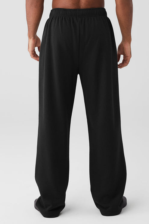alo Men's Accolade Straight Leg Sweatpant - Black