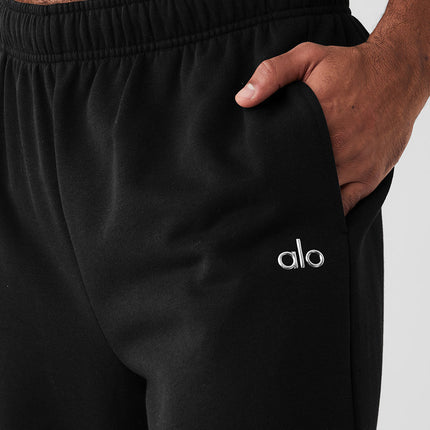 alo Men's Accolade Straight Leg Sweatpant - Black