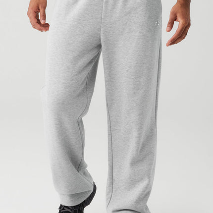 alo Men's Accolade Straight Leg Sweatpant - Athletic Heather Grey