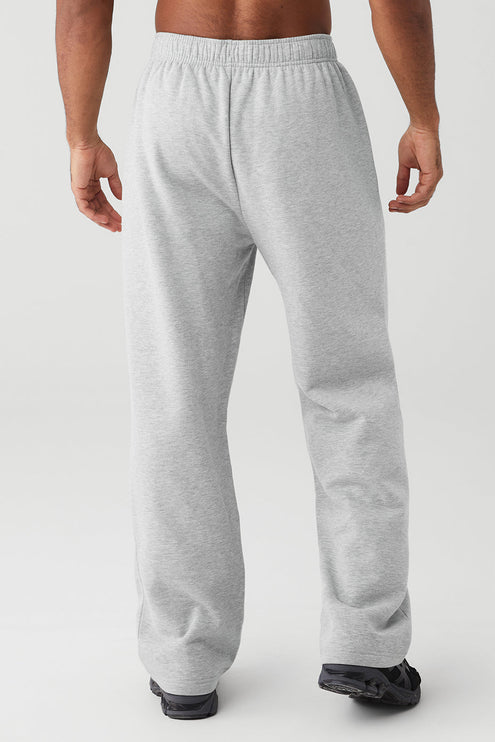alo Men's Accolade Straight Leg Sweatpant - Athletic Heather Grey