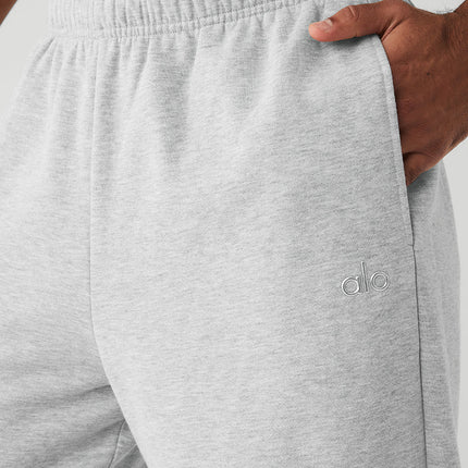 alo Men's Accolade Straight Leg Sweatpant - Athletic Heather Grey