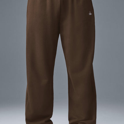 alo Men's Accolade Straight Leg Sweatpant - Espresso