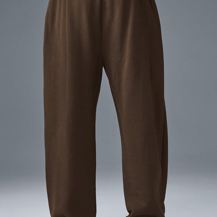 alo Men's Accolade Straight Leg Sweatpant - Espresso