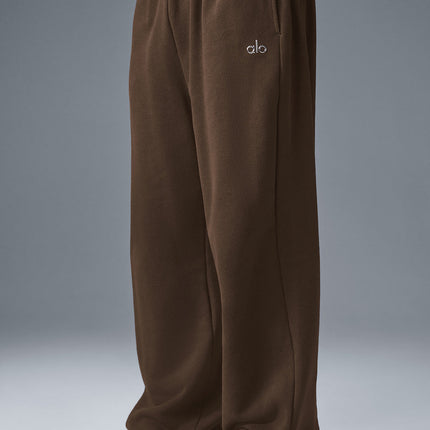 alo Men's Accolade Straight Leg Sweatpant - Espresso