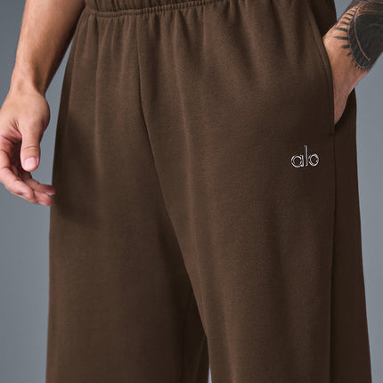 alo Men's Accolade Straight Leg Sweatpant - Espresso