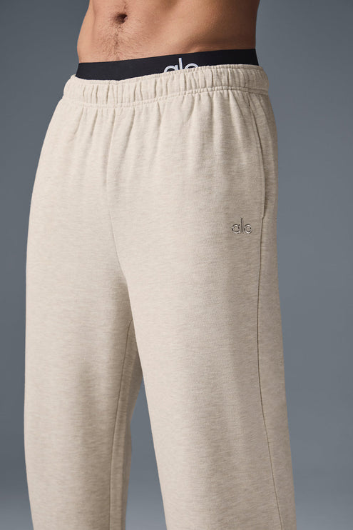 alo Men's Accolade Straight Leg Sweatpant - Oatmeal Heather