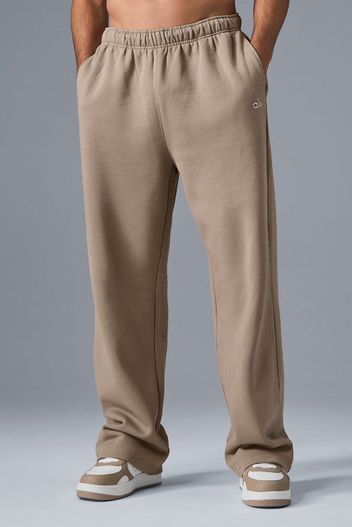 alo Men's Accolade Straight Leg Sweatpant - Gravel