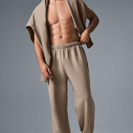 alo Men's Accolade Straight Leg Sweatpant - Gravel