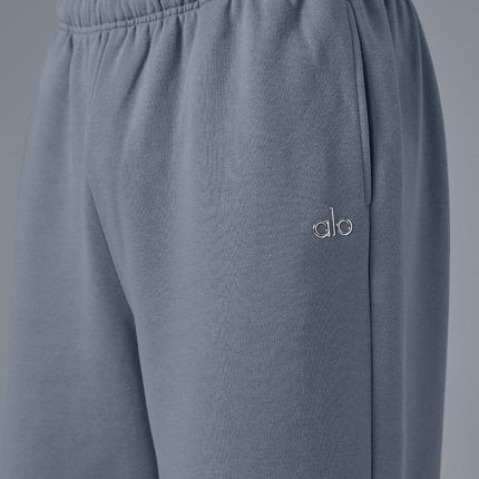 alo Men's Accolade Straight Leg Sweatpant - Steel Grey
