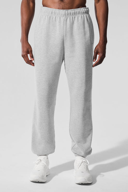 alo Men's Accolade Sweatpant - Athletic Heather Grey