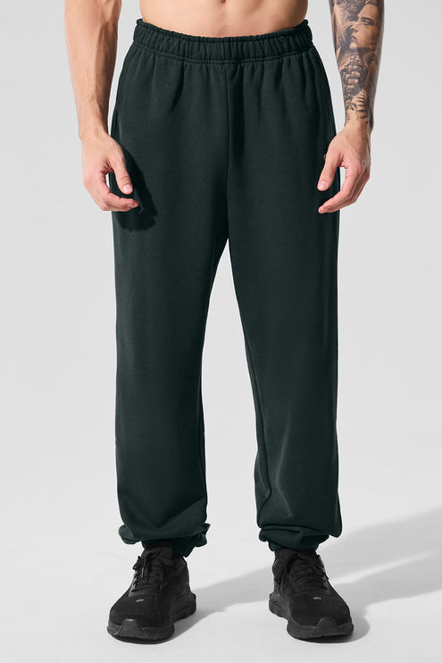 alo Men's Accolade Sweatpant - Charcoal Green