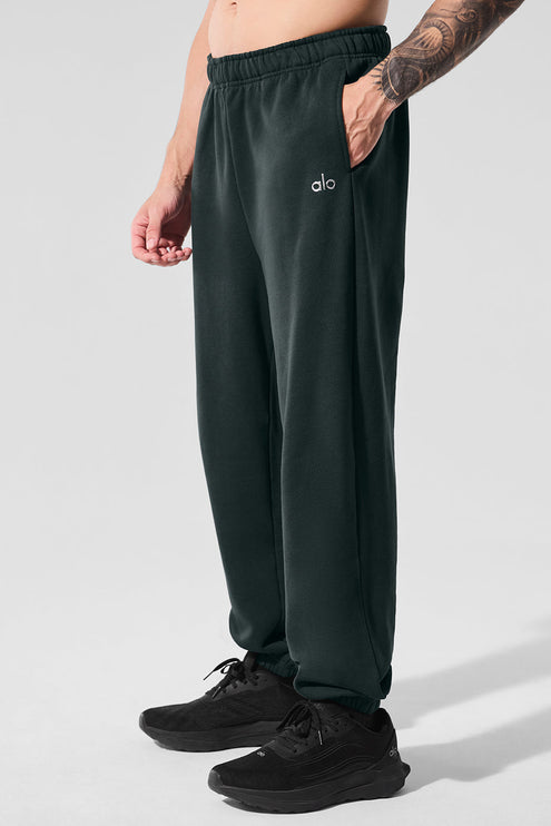 alo Men's Accolade Sweatpant - Charcoal Green