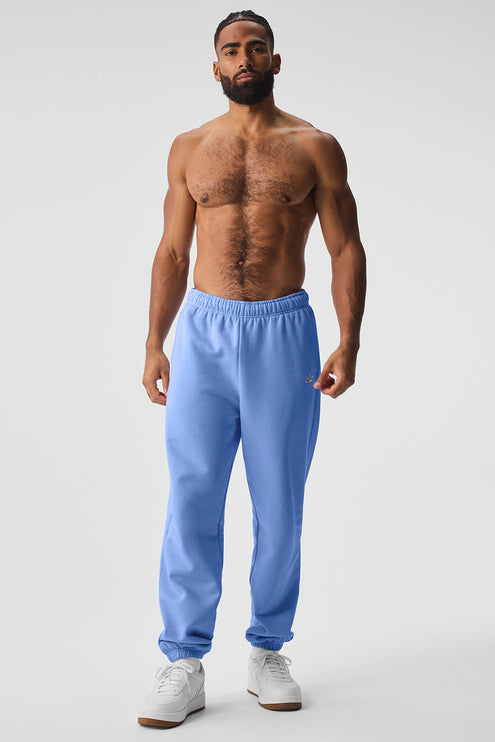 alo Men's Accolade Sweatpant - Crystal Clear Blue