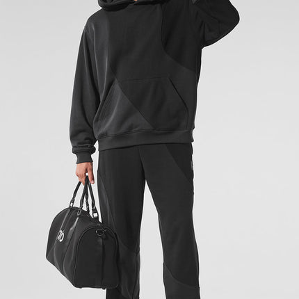 alo Men's Make Waves Sweatpant - Vintage Black Tonal
