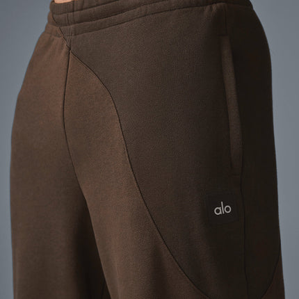 alo Men's Make Waves Sweatpant - Espresso Tonal