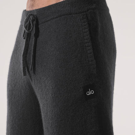 alo Men's New Class Cashmere Sweatpant - Black