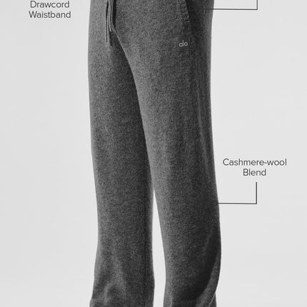 alo Men's New Class Cashmere Sweatpant - Platinum Grey