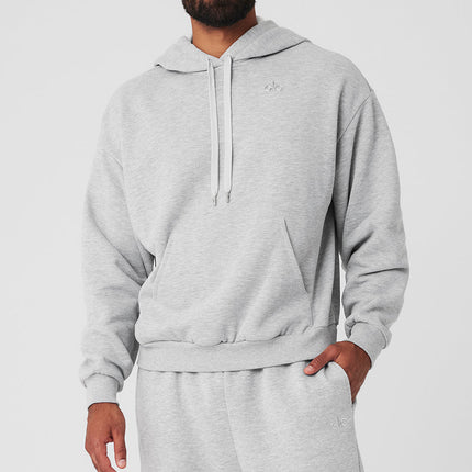 alo Men's Accolade Hoodie - Athletic Heather Grey