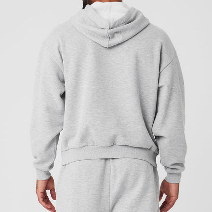 alo Men's Accolade Hoodie - Athletic Heather Grey