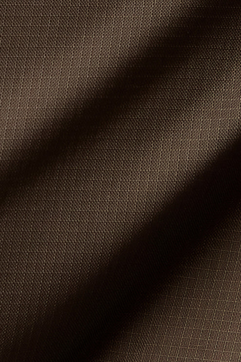 alo Women's Cropped Gold Rush Puffer Vest - Espresso