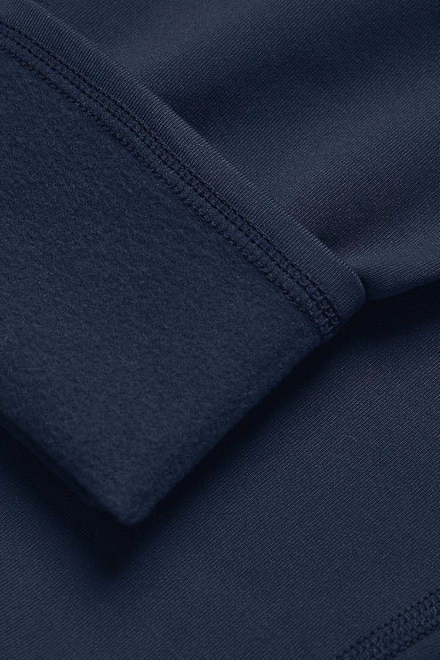 alo Women's Airbrush Winter Warm High-Waist Nocturne Legging - Navy